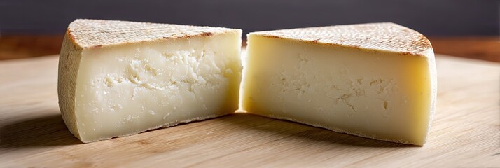 photo of delicious artisanal manchego cheese 