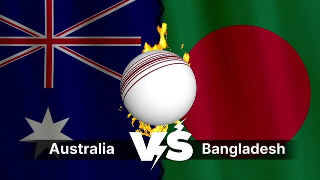 Australia vs Bangladesh Cricket Match Stock Video , Bangladesh vs Australia , cricket template stoke video , 4k