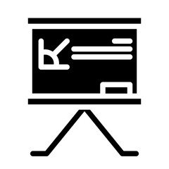 chalkboard glyph icon