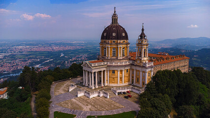 Aerial view of one of the most famous place in Italy