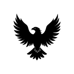 eagle silhouette vector art