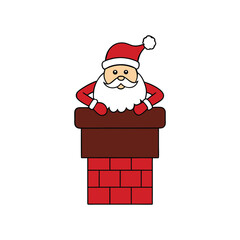 santa claus with gifts