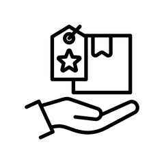 Product Brand line icon