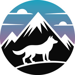 Lone Wolf Silhouette