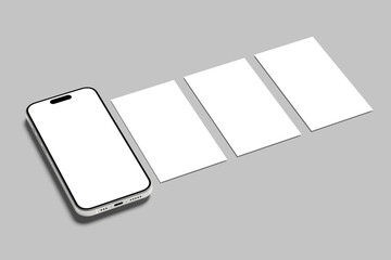Instagram Story Blank Mockup template