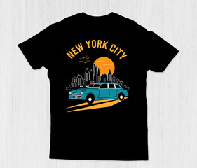 New York City T-shirt Design.