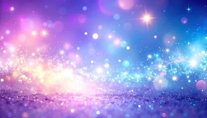 Obraz premium 光 キラキラ パーティクル 美しい 