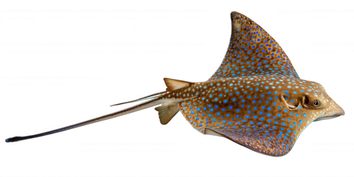 Stunning Blue-Spotted Ribbontail Ray A Detailed Look at This Aquatic Marvel