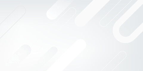 Abstract white background. Minimal geometric white light background abstract design. Suit for booklet, brochure, banner, poster, website, flyer, cover, corporate, backdrop. Vector illustration