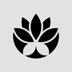 Lotus flower blossom vector illustration
