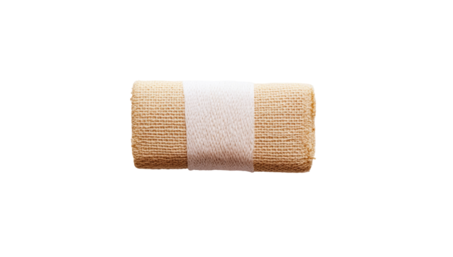 Beige adhesive bandage