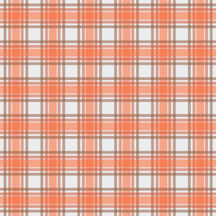 Multicolored vintage autumn plaid pattern - seamless tartan check fabric design for textile, fashion and digital backgrounds