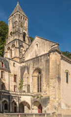 Fototapeta premium St. Pierre abbey in Brantome, France