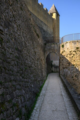 Beynac castle architecture