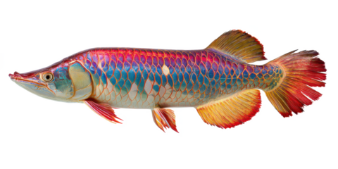 Vibrant Asian Arowana Fish A Stunning Aquatic Jewel