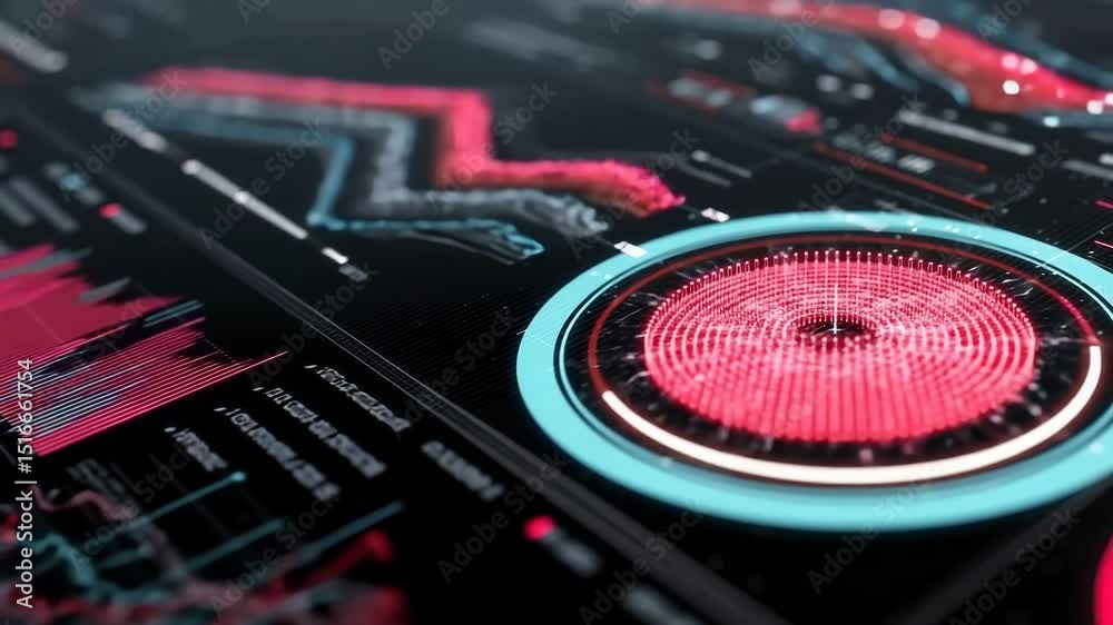 Poster explore dynamic data visualization techniques in a cutting-edge digital analysis environment