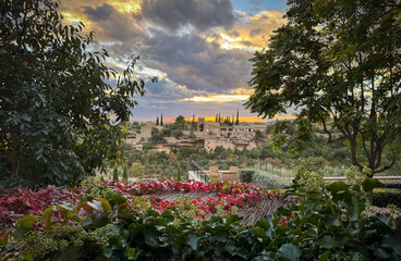 Gordes sunset