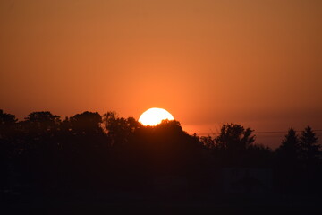 beautifuls sunset sky with cloud