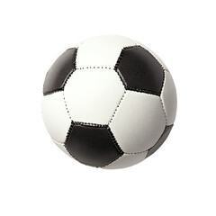 Soccer ball, black and white panels