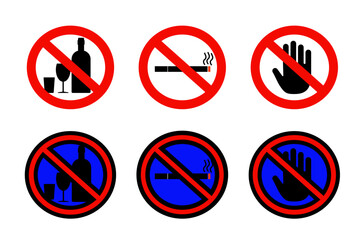 Prohibited signs