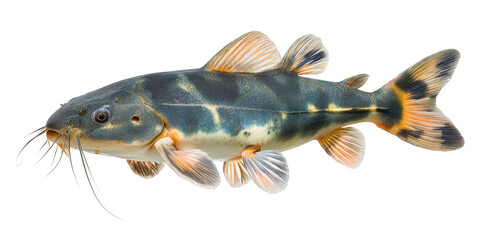 Striped Raphael Catfish Stunning Aquatic Life Portrait