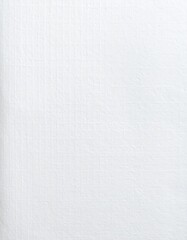 Fototapeta premium White paper texture page vertical orientation, rough paper background