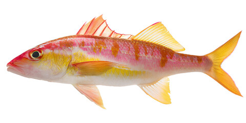 Vibrant Pink and Gold Fish A Stunning Underwater Jewel