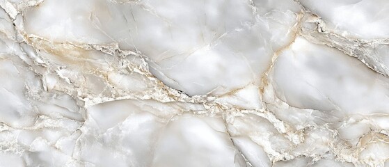 Naklejka premium Elegant White Marble Texture Design