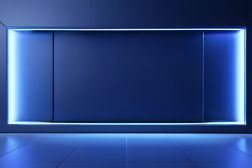 modern interior with lcd tv