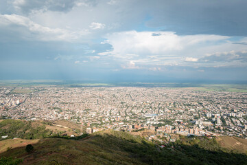 Panoramic view of Santiago de Cali from Cristo Rey