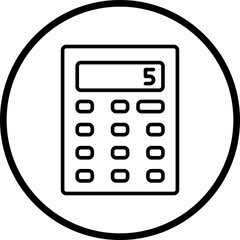 Bank line icon style