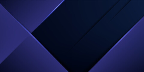 Obraz premium Abstract dark purple overlap square theme background. Simple and trendy background pattern. Eps10 vector