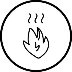 Fire Line Icon Style