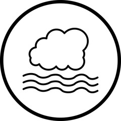 Foggy Line Icon Style