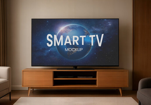 Smart TV Mockup 39