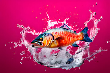 goldfish in aquarium