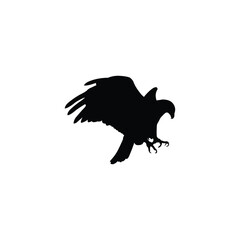 eagle silhouette vector