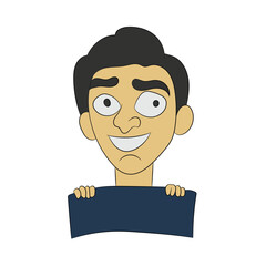character face boy illustration