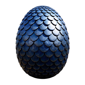  beautiful scaly dragon egg isolated on white background PNG