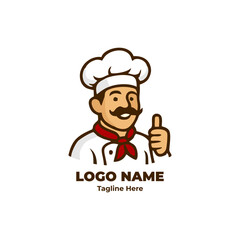 Chef logo, kitchen chef, professional chef, culinary logo, chef character for food packaging, restaurant branding, chef icon identity, cooking service design, chef hat symbol, gourmet vector