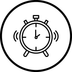 Alarm Line Icon Style