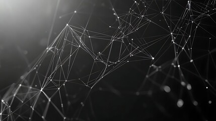 Abstract network, digital art