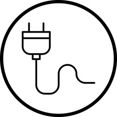 Adapter Line Icon Style