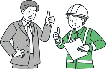 Successful Collaboration Between Business Professional and Engineer