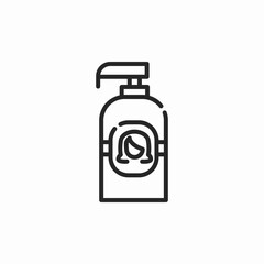 demale care lotion icon sign vector