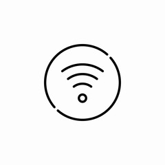 wifi signal icon sign vector