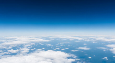 Fototapeta premium Beautiful Sky Over Clouds