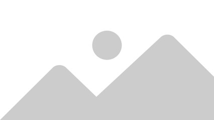 Image placeholder. minimalist illustration of image icon in flat gray