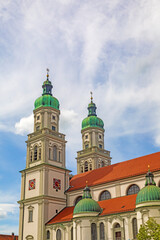 Obraz premium Kempten - St. Lorenz Basilika - Kirch - Allgäu
