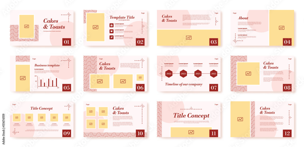 Poster ppt presentation. company profile slide. corporate brochure layout or power point business cover. pr